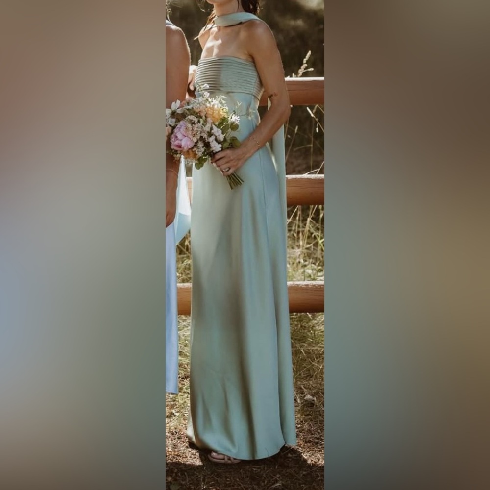 Elsa Maxi Dress - Sage Runaway The Label